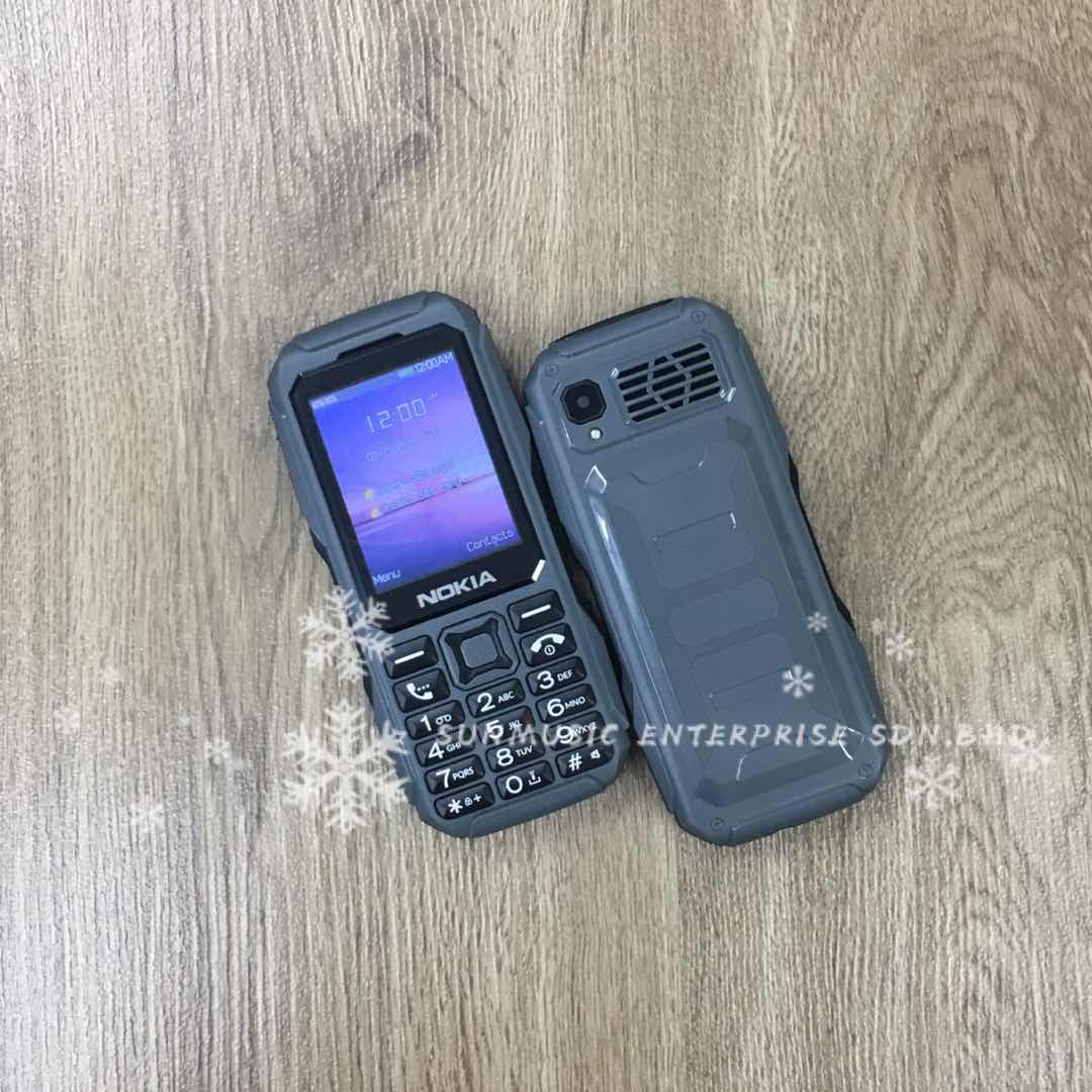 (Black)NOKIA D1 DUAL-SIM BASIC PHONE IMPORT REFURBISHED(READY STOCK)